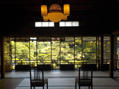 22年夏　東北ツーリング　30日目　丸山様から旧青山本邸・本間氏別邸庭園・清遠閣へ行きました。