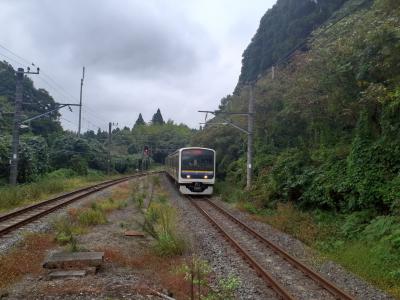 送迎の前に秘境駅行ってみた