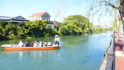 全国旅行支援初利用 水郷柳川１泊旅【水郷柳川の掘割り、川下り舟の風景編】