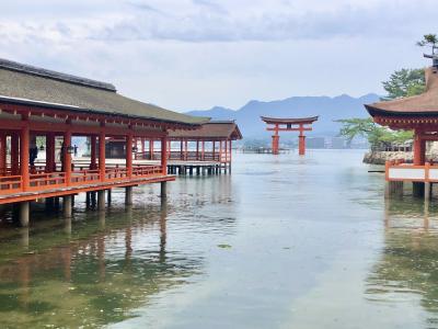 女ひとり1泊2日で広島★もみじまんじゅう買うためだけに宮島へ？！