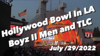 大谷君ごめんね！Boyz II Men TLC - The Hollywood Bowlでライブ！！！