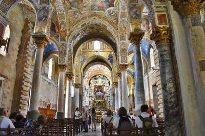 2017年イタリア・シチリア島旅行記　第14回　パレルモ観光　マルトラーナ教会を見学し、モンレアーレへ