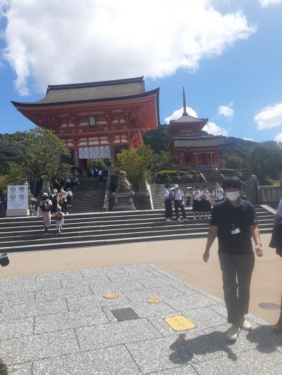 西国観音霊場巡り（１１）清水寺山門前の賑わい。