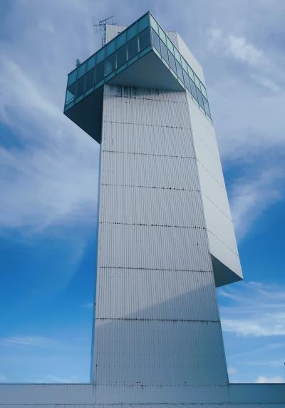 青森‐6　北のまほろば歴史館a  展望台＊眺め爽快　☆青森市街～陸奥湾～津軽半島