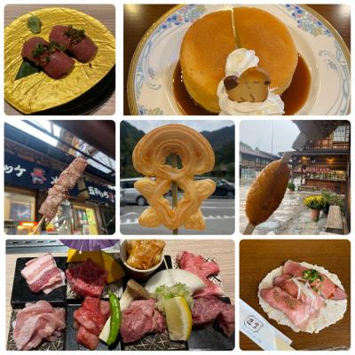 黒部バス旅食事備忘録♪