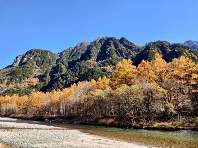 晩秋の上高地　２泊３日　その①