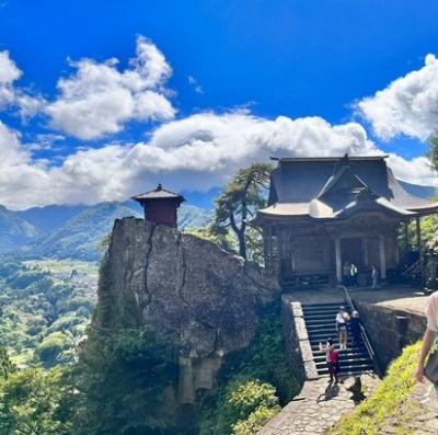 憧れのお釜と山寺　蔵王温泉＆山形市内＆仙台市内観光　1泊2日　レンタカーの旅