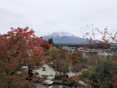 2022秋　富士山周辺で紅葉を愛でる
