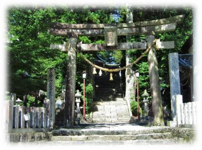 下呂温泉「下呂市森　水無八幡神社」