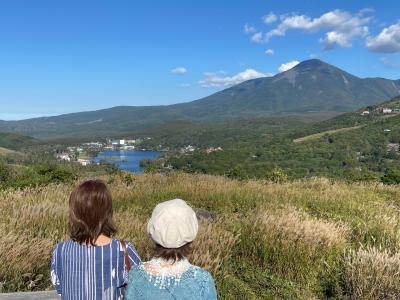 信州の秋のよくばり旅行記(諏訪湖,美ヶ原,霧ヶ峰,御嶽山) ダイヤモンドあずみの温泉ホテル　 アンビエント蓼科