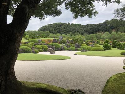 日本一美しい庭園足立美術館と国宝松江城