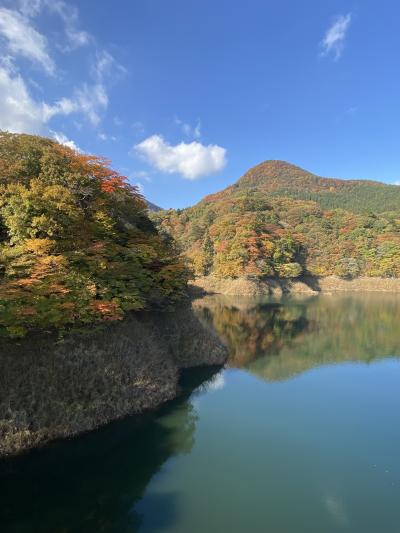 紅葉の塩原温泉郷・鬼怒川１泊２日旅行【１】もみじ谷大吊橋、布滝、竜化の滝、福の湯、滝見亭、日塩もみじライン、等