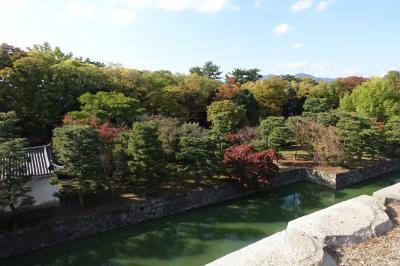 紅葉が始まった京都２日間【１日目】原了郭で昼食、二条城、錦市場、ウェスティン都ホテル京都宿泊