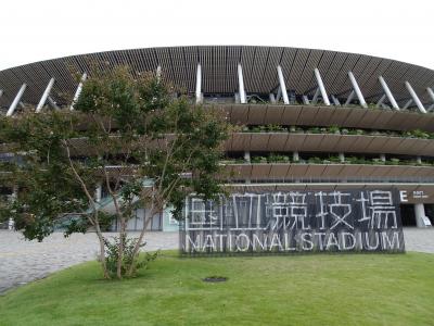 母と行く！東京～小田原～burstの旅☆３日目☆新国立競技場・オリンピックミュージアム・burst