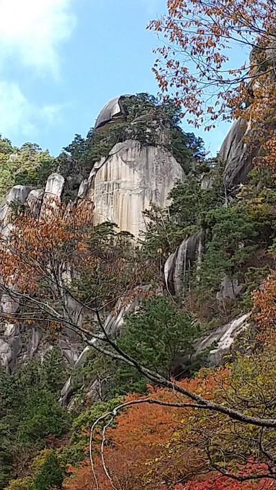 紅葉が進む昇仙峡でPiiMo体験