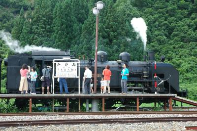 SL会津只見号に乗車2006年～懐かしいSLのドラフト音と煙の匂い～（福島）