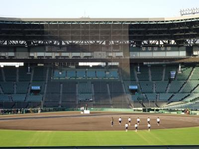 阪神電車で神戸異人館、甲子園球場　観光見学