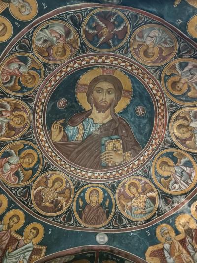 レンタカーでトロードスの教会へ