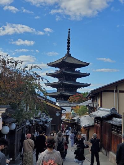 夫婦ゆるゆるオトナ旅①☆京都☆清水寺、八坂の塔、二寧坂、焼肉『弘』