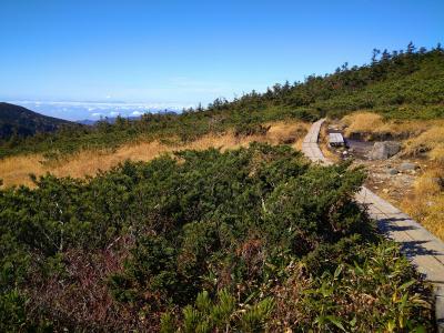 2022 10 山形、西吾妻の岩平、紅葉と裏磐梯。