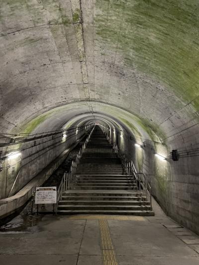 特急谷川岳もぐら号にて土合駅へ