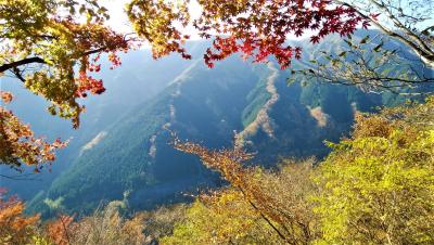 昇り龍の紅葉をもとめて～奈良県深部の谷へ