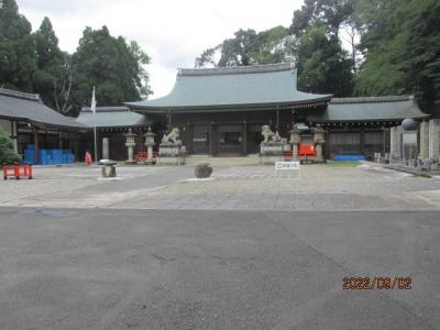 西国観音霊場巡り（１７）京都護国神社参拝。