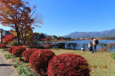 富士五湖周辺訪問②河口湖の紅葉他