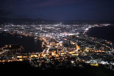ハコビバをぷらぷらし函館山夜景