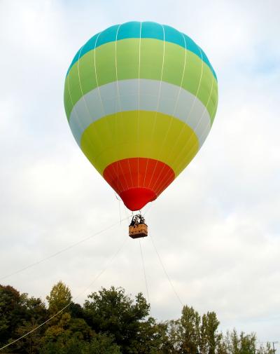 ちょっと　空から　あをによし