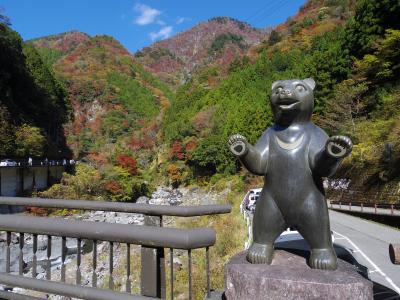 秋晴れの高知をワンデートリップ②　べふ峡の紅葉