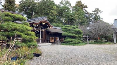 善法律寺と梅の宮大社