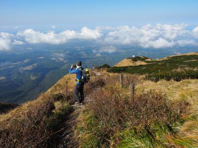 日本海の大絶景！西の百名山、大山（だいせん）登山　紅葉も良かったです。