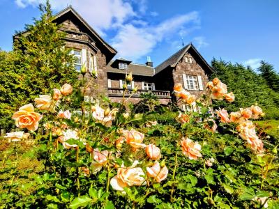 秋バラ満開の旧古河庭園☆★ボリュームカフェランチと濃厚みるくソフト♪♪