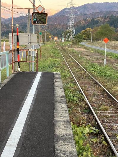 予定外もまた楽し　長岡市内と只見線