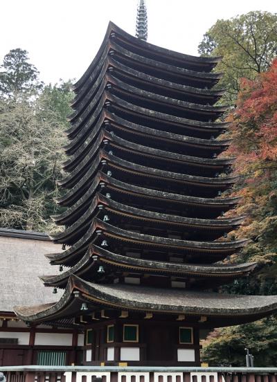 京都・奈良・兵庫・滋賀の１０の紅葉名所をワイドにめぐる⑤2日目の１ 談山神社