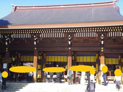 木枯らしに抱かれて 晩秋の紅葉見物 1/2 明治神宮