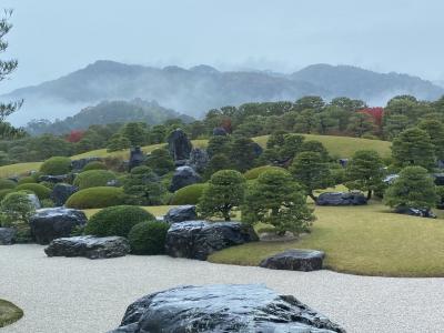 紅葉、温泉、庭園、蟹満喫の島根鳥取の旅5日間 1日目