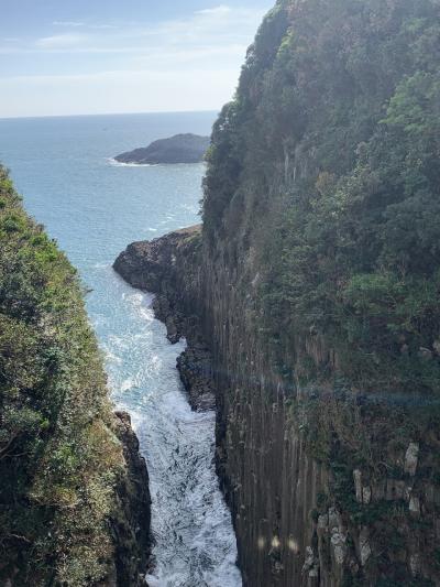 宮崎、高千穂2022晩秋②日向♪青い海編＼(^^)／Stairs of the sea めちゃ素敵(⁎˃ᴗ˂⁎)