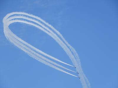 2022年百里基地航空祭はきっと激込みでカオスだから、前日の予行にまったりと行って、ブルーインパルスの展示飛行をみました