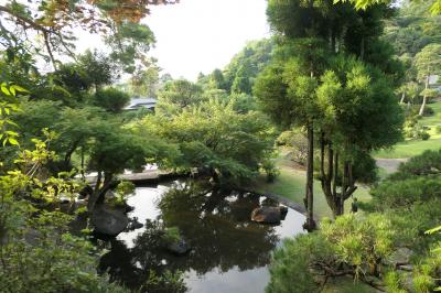 夏の伊豆長岡温泉旅♪　Vol.41 ☆伊豆長岡温泉「三養荘」：朝の美しい日本庭園　優雅な散歩♪