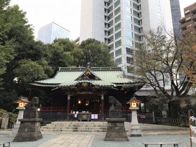 2020年10月　渋谷　金王八幡宮　（渋谷城）　参拝