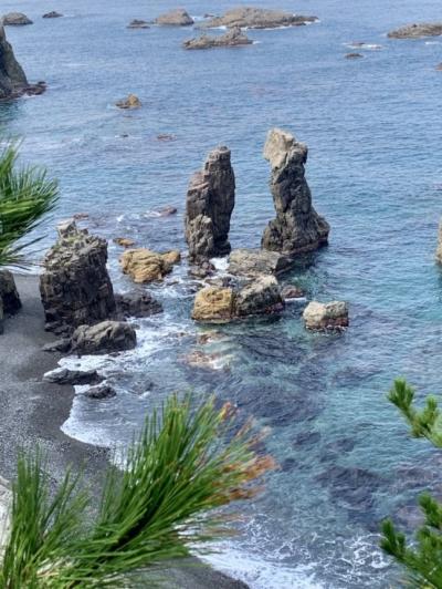 山陰旅　10　青海島、元の隅神社