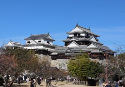 全国旅行支援で瀬戸内の旅・・現存12天守のひとつ松山城を訪ねます。