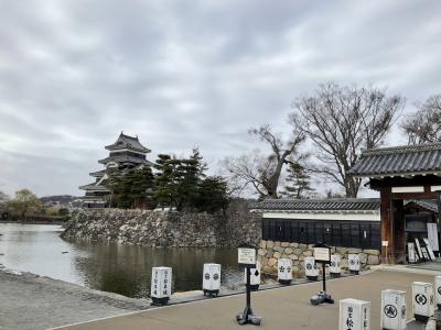 冬の国宝　松本城を満喫する