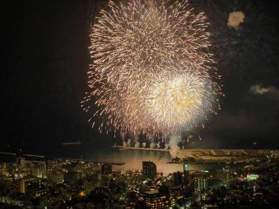 星野リゾート　リゾナーレ熱海から熱海海上花火大会を見ました！