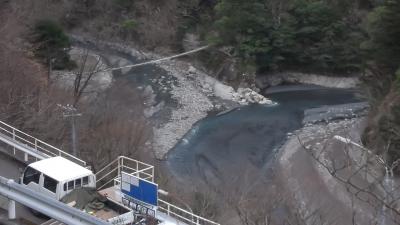 寸又峡温泉で忘年会