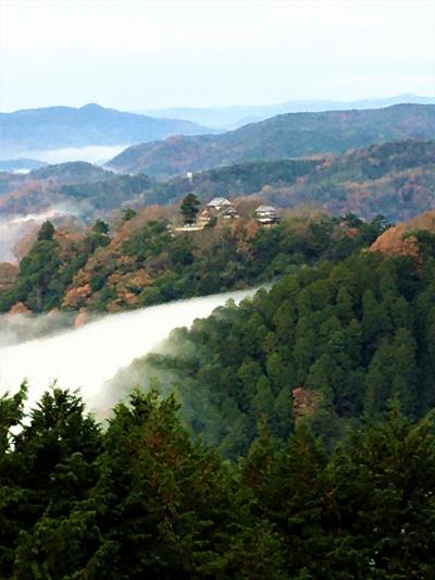 【備中松山城：後編】雲海に浮かぶお城を遠望し、猫城主：さんじゅーろー殿にお目見えすべく登城いたし候