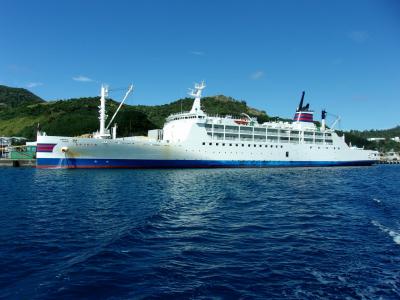 大海原に浮かぶ地　小笠原諸島への旅　その１　26時間の航路に闘えますか(◎_◎;)？おがさわら丸＆ホエールライナーに乗って母島へ