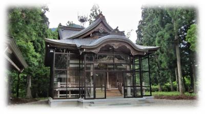 白川村平瀬「白山神社・平瀬　八幡神社」